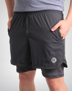 Short Deportivo Hombre Andes ActiveMan con Calza Interior - vista adicional 5 - Kipure
