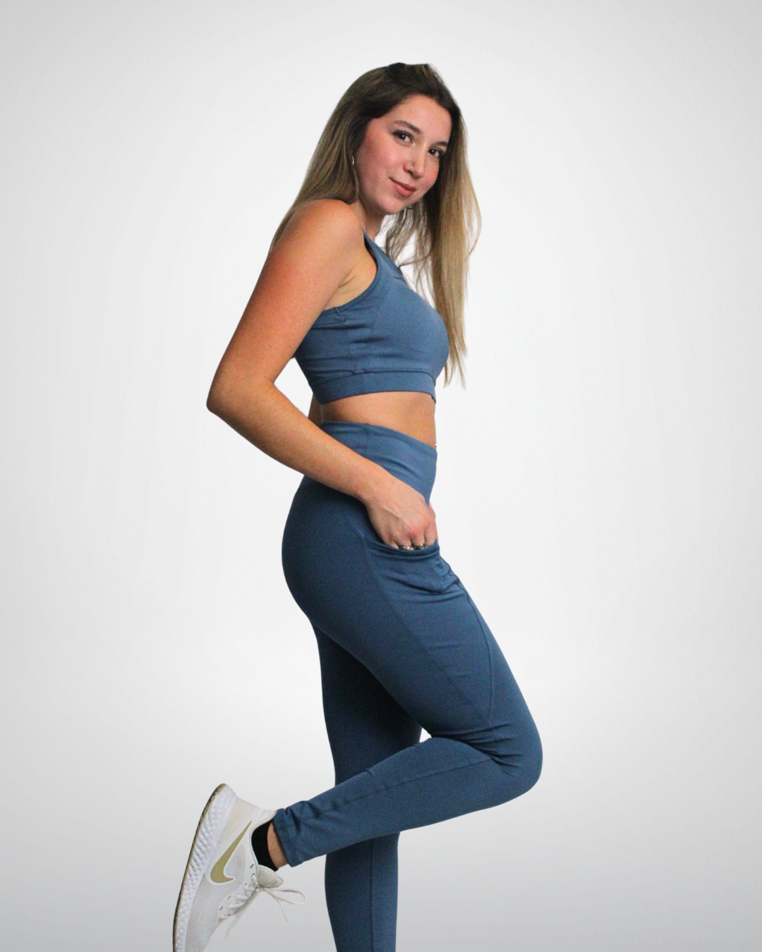 Legging Deportivo Mujer Andes TrailPocket - vista adicional 7 - Kipure