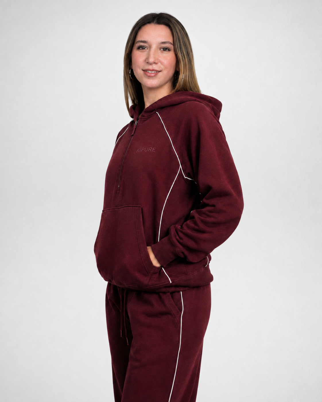 Hoodie Motion - polerón deportivo Kipure - vista adicional 3