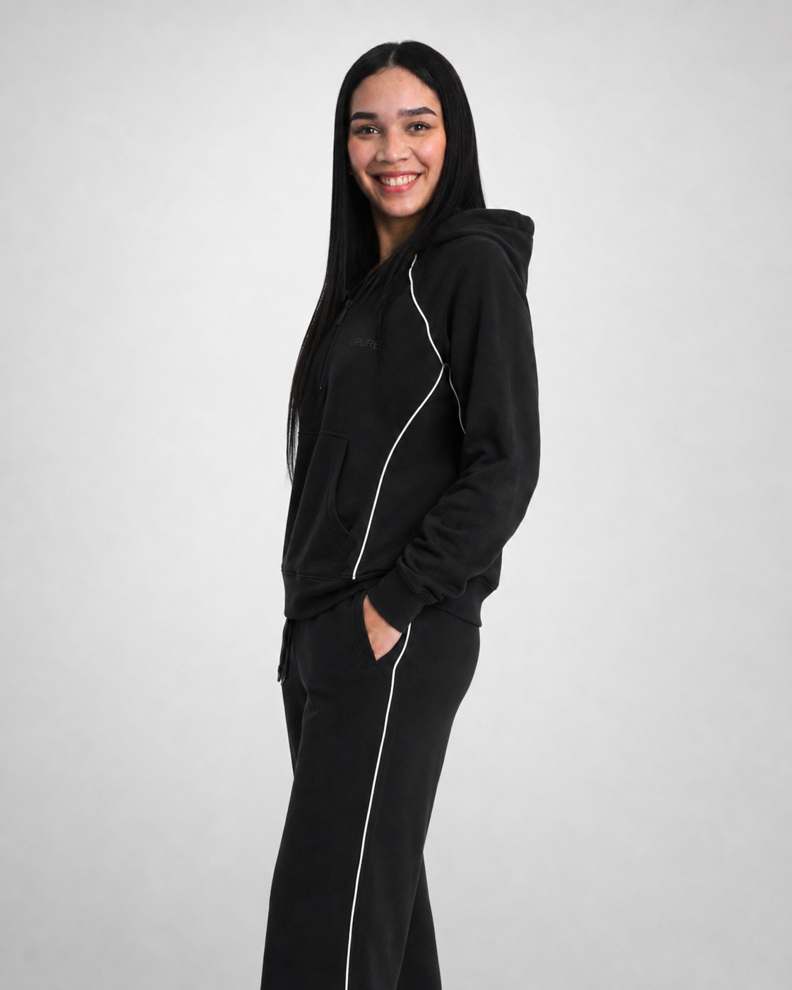 Hoodie Motion - polerón deportivo Kipure - vista adicional 4