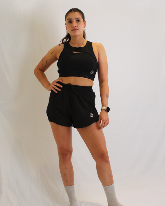 Short Deportivo Mujer Andes DualFlow con Calza Interior