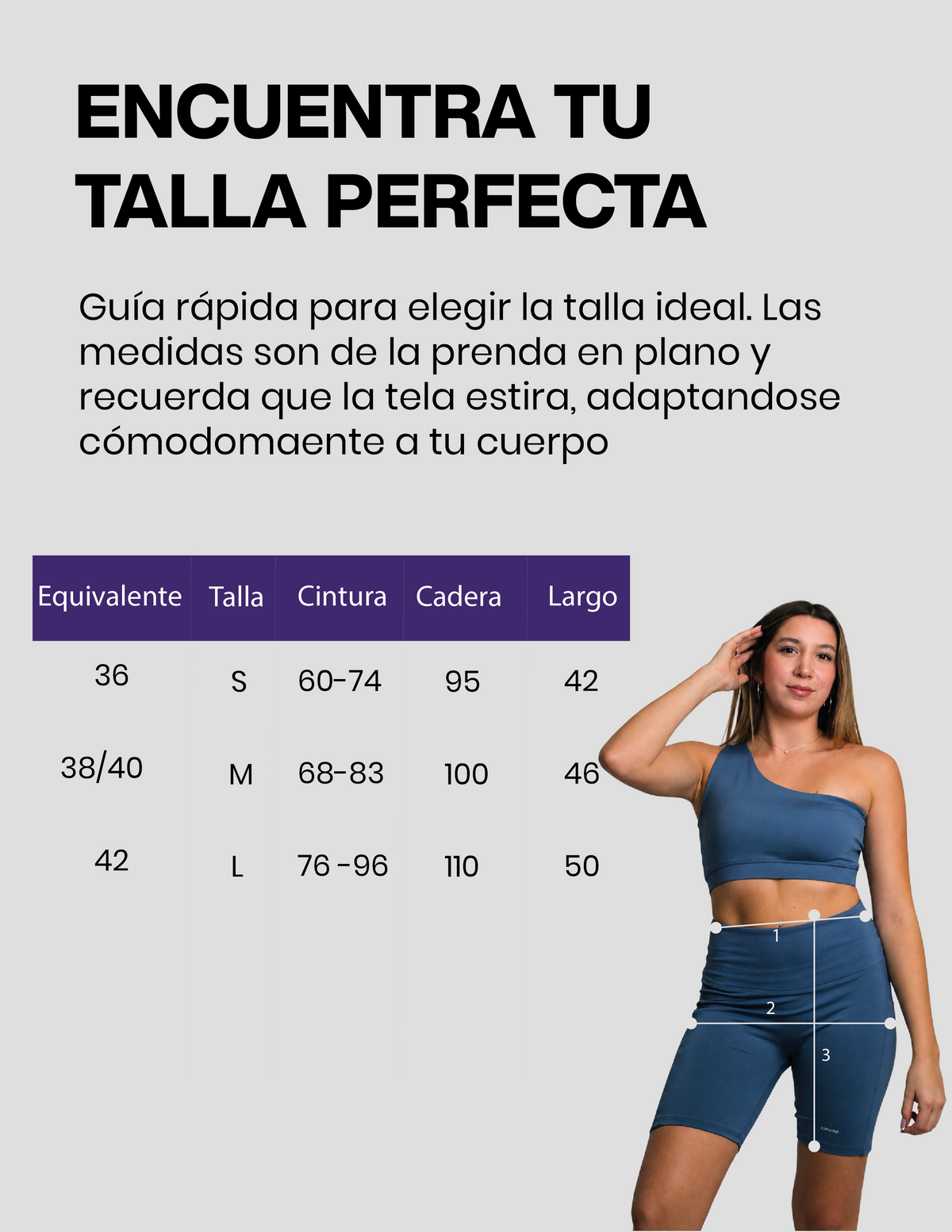 Guía de tallas
