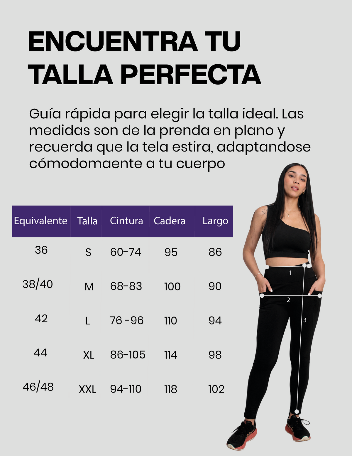 Guía de tallas